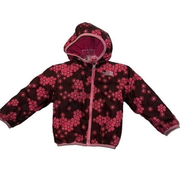 The North Face Girl Reversible Jacket Size 18/24 Months - Picture 1 of 6
